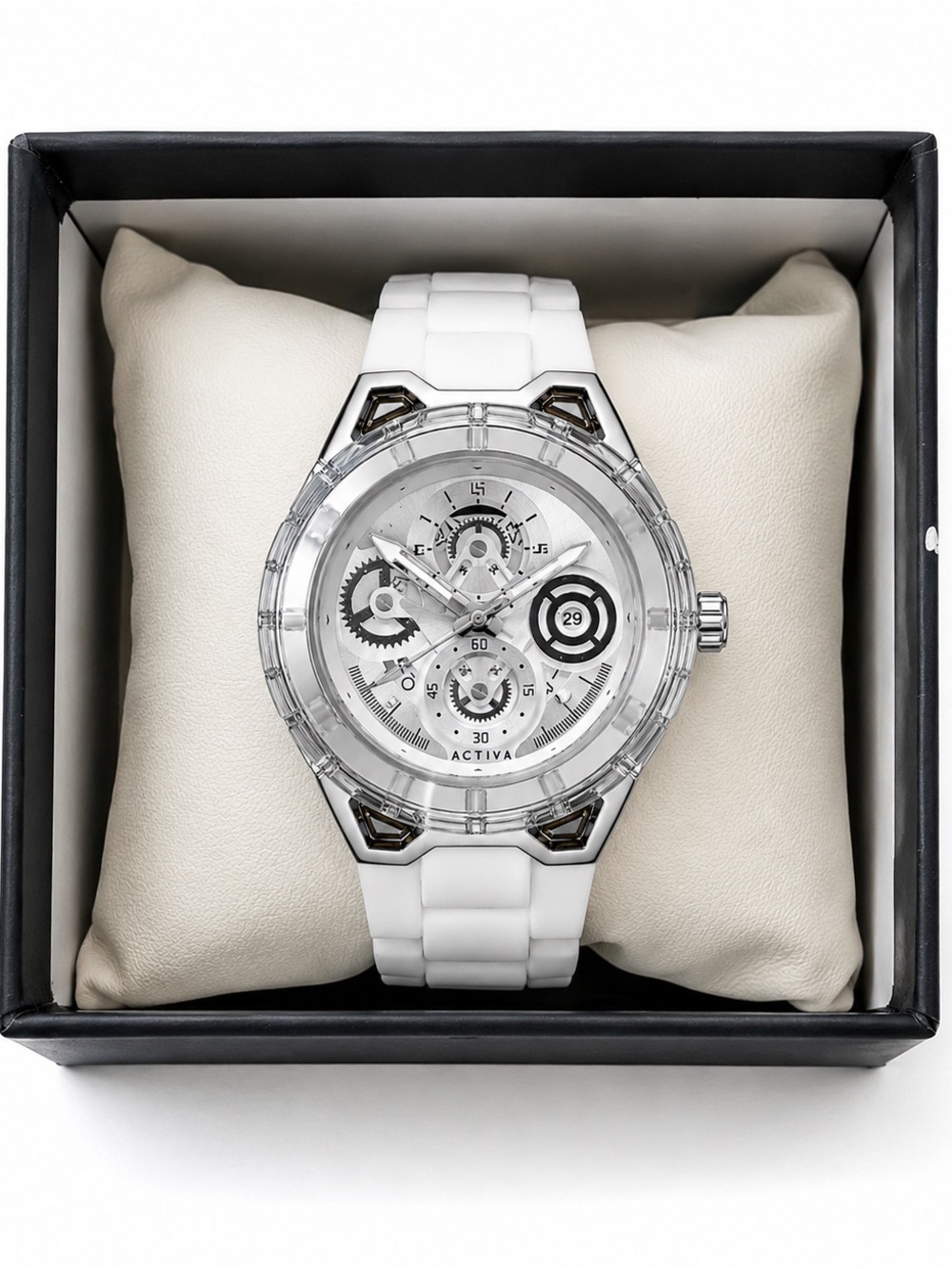 Activa Drift X Invicta Men's Watch - 44mm. White (ACW9349-008)